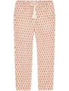 Orlebar Brown Alex Lattice Trousers In Nude