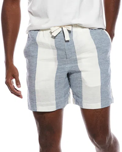 Orlebar Brown Alex Linen Short In White