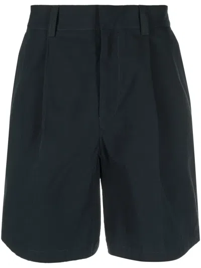 Orlebar Brown Aston Pleated Chino Shorts In Night Iris