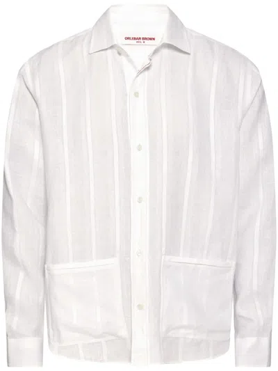 Orlebar Brown Barkley Shirt In White