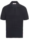 Orlebar Brown Batten Crochet T-shirt In Blue