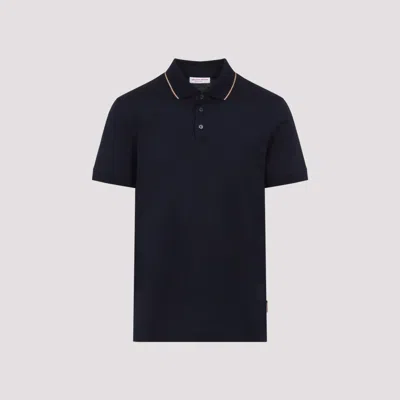 ORLEBAR BROWN BLUE COTTON POLO