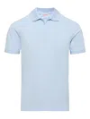 Orlebar Brown Bruno Slim-fit Organic Cotton-piqué Polo Shirt In Blue