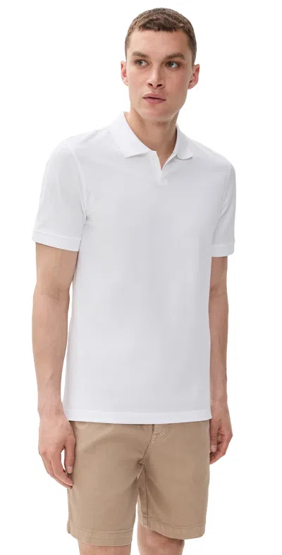 Orlebar Brown Bruno Short Sleeve Pique Polo White