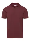 Orlebar Brown Bruno Short-sleeve Polo Shirt In Red