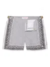 Orlebar Brown Mens White Sand Bulldog Gild Swim Shorts In Multi