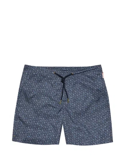 Orlebar Brown Bulldog Drawcord Pettola Swim Shorts In Blue