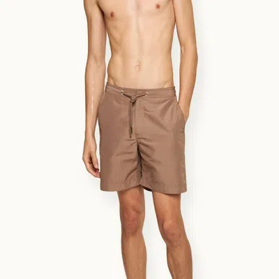 ORLEBAR BROWN BULLDOG DRAWCORD SHORTS PLUM WINE