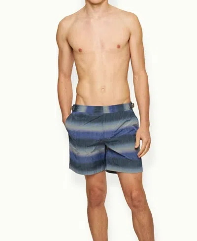 Orlebar Brown Bulldog Fade Swim Short In Night Iris In Blue