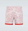 Orlebar Brown Man Swim Trunks Off White Size 34 Polyester In White