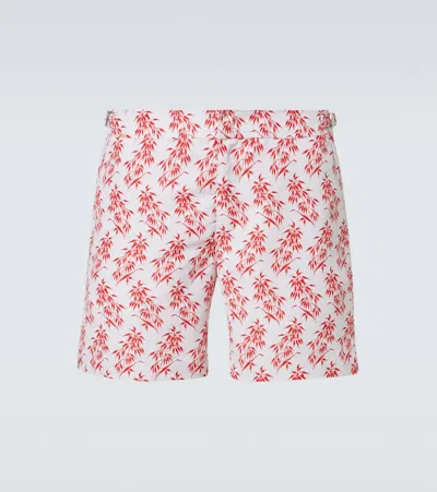 Orlebar Brown Bulldog Printed Swim Shorts In Multicoloured
