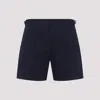 Orlebar Brown Bulldog Bonded-seams Swim Shorts In Dark Navy