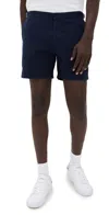 Orlebar Brown Bulldog Stretch-cotton Shorts 5.5 Dark Navy In Dark Navy