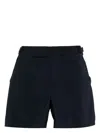 Orlebar Brown Bulldog Stripe-detailing Swim Shorts In Night Iris