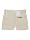Orlebar Brown Bulldog Stripe Swim Shorts In Neutral