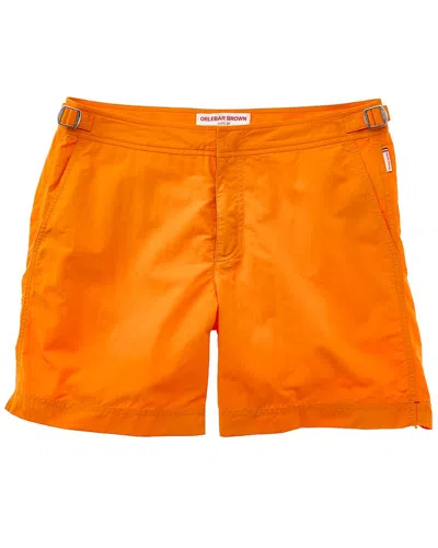 Orlebar Brown Bulldog Swim Short In Orange