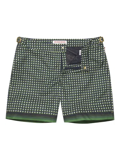 Orlebar Brown Bulldog Swim Shorts In グリーン