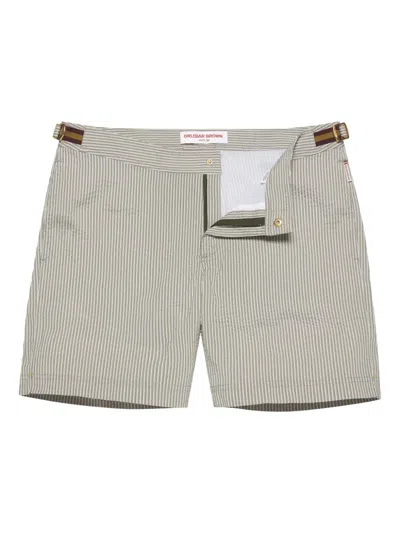 Orlebar Brown Bulldog Swim Shorts In グリーン