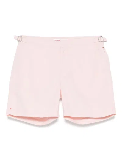 Orlebar Brown Bulldog Swim Shorts In Pink