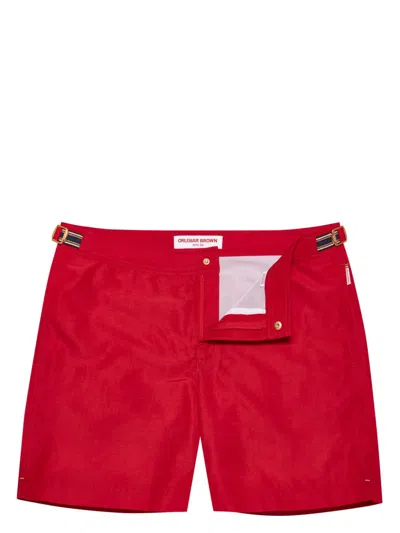 Orlebar Brown Bulldog Swim Shorts In Rot
