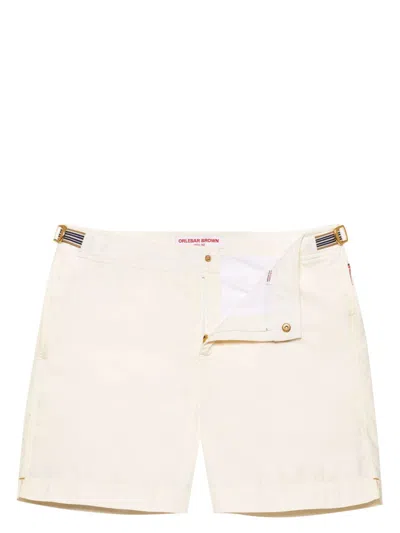 Orlebar Brown Bulldog Swim Shorts In Weiss