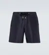 Orlebar Brown Drawstring Swim Shorts In Blue