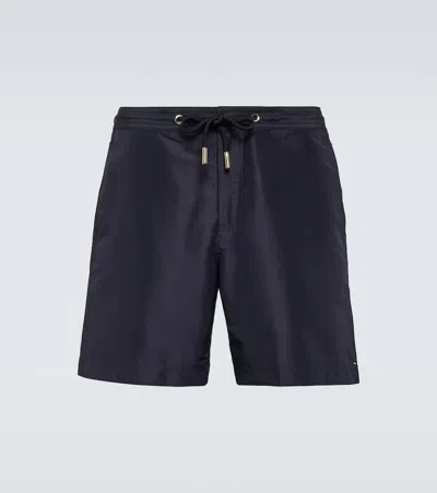 Orlebar Brown Drawstring Swim Shorts In Blue