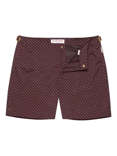 Orlebar Brown Bulldog Swimshorts In Red