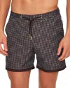 Orlebar Brown Bulldog Tailored Fit 6 Swim Trunks In Truffle