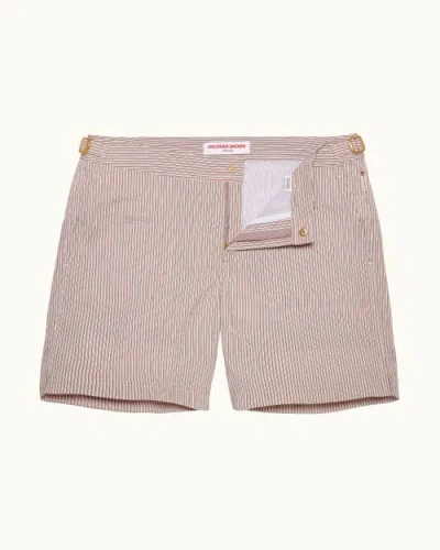 Orlebar Brown Bulldog Tailored-fit Swim Shorts In Desert Pink