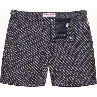 Orlebar Brown Bulldog Tailored-fit Swim Shorts In Night Iris