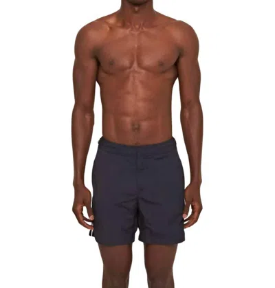 Orlebar Brown Bulldog Tape Insert Short In Night Iris In Blue