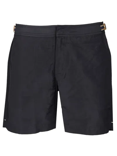 Orlebar Brown Bulldog Trousers Blue
