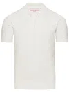 Orlebar Brown Short-sleeved Polo Shirt In White