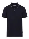 Orlebar Brown Dominic Short-sleeved Polo T-shirt In Blue