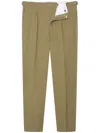 Orlebar Brown Carsyn Linen Trousers In Green