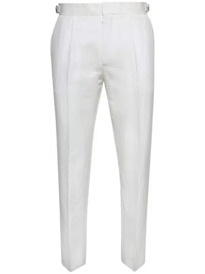 Orlebar Brown Carsyn Tapered Trousers In White