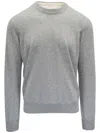 Orlebar Brown Cashmere Jumper In Grey