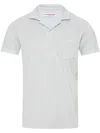 Orlebar Brown Chest-pocket Polo Shirt In Grey
