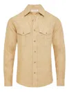 Orlebar Brown Colburn Double-pocket Linen Shirt In Neutral