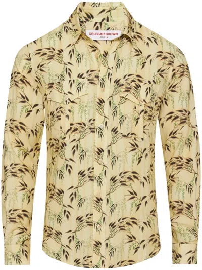 Orlebar Brown Colburn Shirt In Neutrals