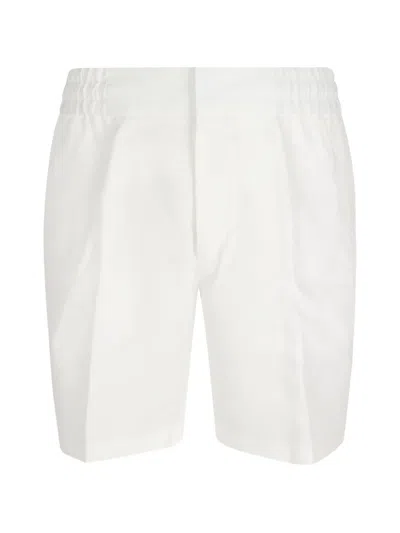 Orlebar Brown Cornell Internal-drawstring Shorts In White