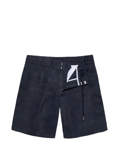 Orlebar Brown Cornell Linen Shorts In Black