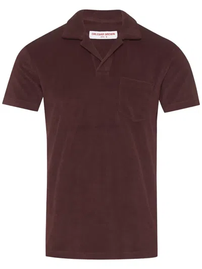 Orlebar Brown Cotton T-shirt In レッド