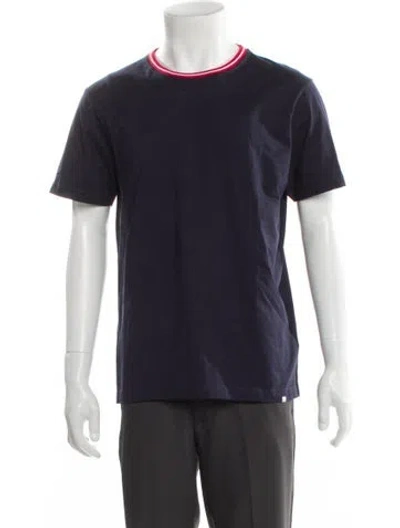 Pre-owned Orlebar Brown Crew Neck Short Sleeve T-shirt In Blue