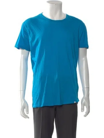 Pre-owned Orlebar Brown Crew Neck Short Sleeve T-shirt In Blue