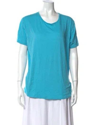 Pre-owned Orlebar Brown Crew Neck Short Sleeve T-shirt In Blue