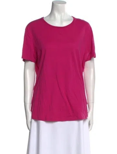 Pre-owned Orlebar Brown Crew Neck Short Sleeve T-shirt In Pink