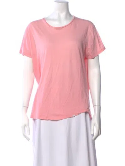 Pre-owned Orlebar Brown Crew Neck Short Sleeve T-shirt In Pink