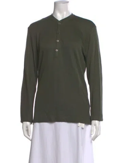 Pre-owned Orlebar Brown Crew Neck Sweater In Green